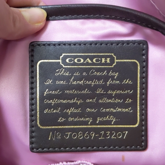 Authentic Coach purse briefcase - Picture 5 of 7